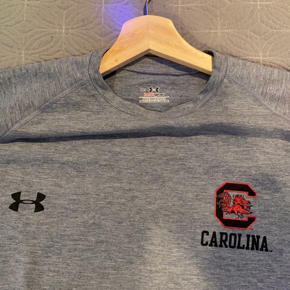 Long sleeve gray Carolina Gamecocks shirt - Picture 6 of 7